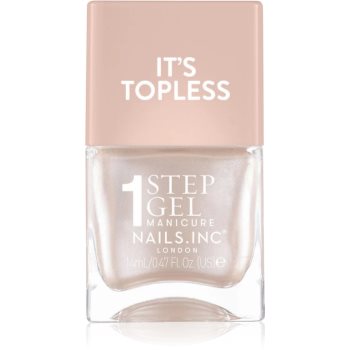 Nails Inc. It’s Topless lac de unghii sub forma de gel pentru un efect de lunga durata - imagine 2